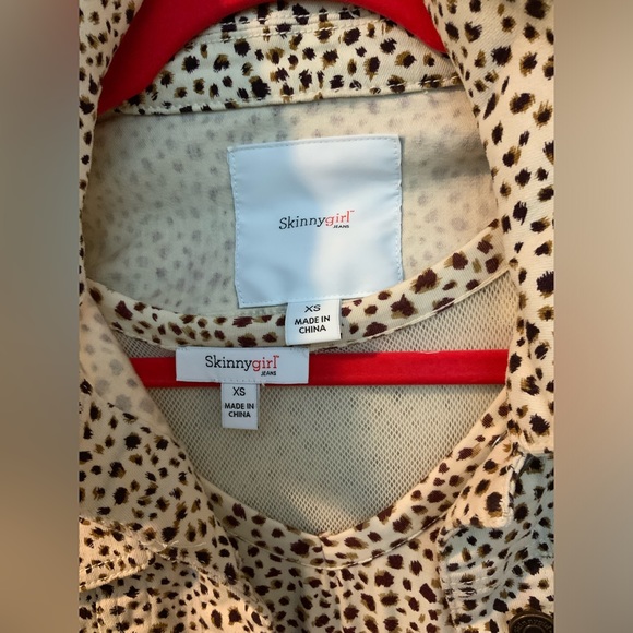 Skinnygirl jeans dress with jean jacket matching set size XS excellent - Picture 2 of 15